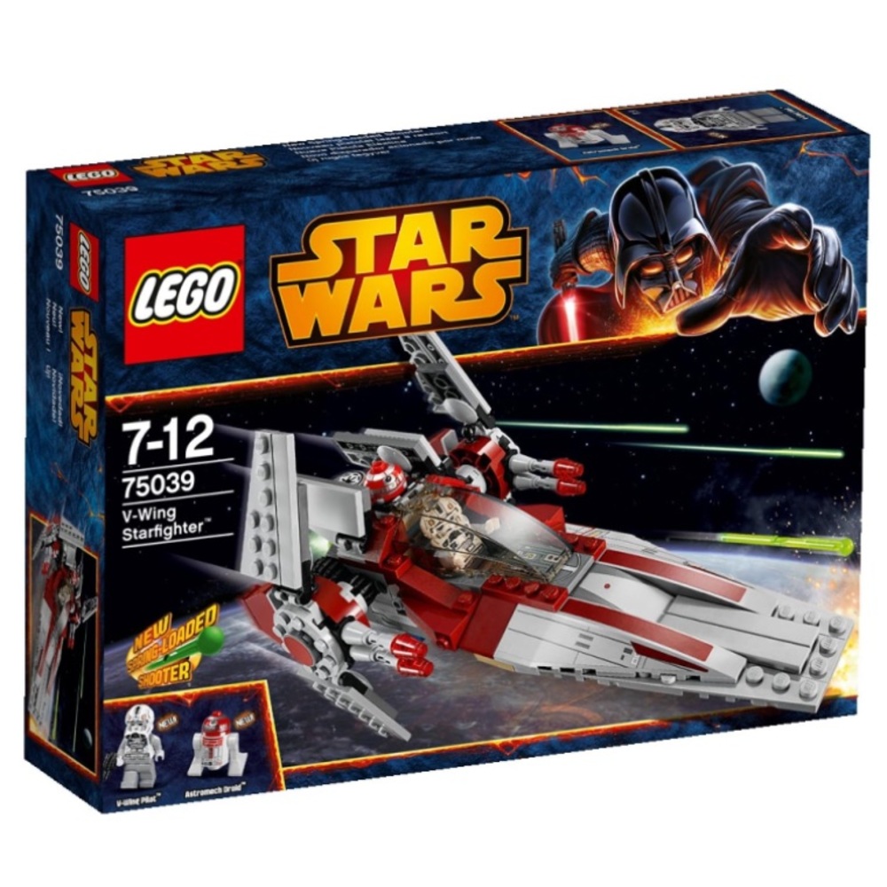 LEGO Star Wars 75039 V-Wing Starfighter COMPLETE!!